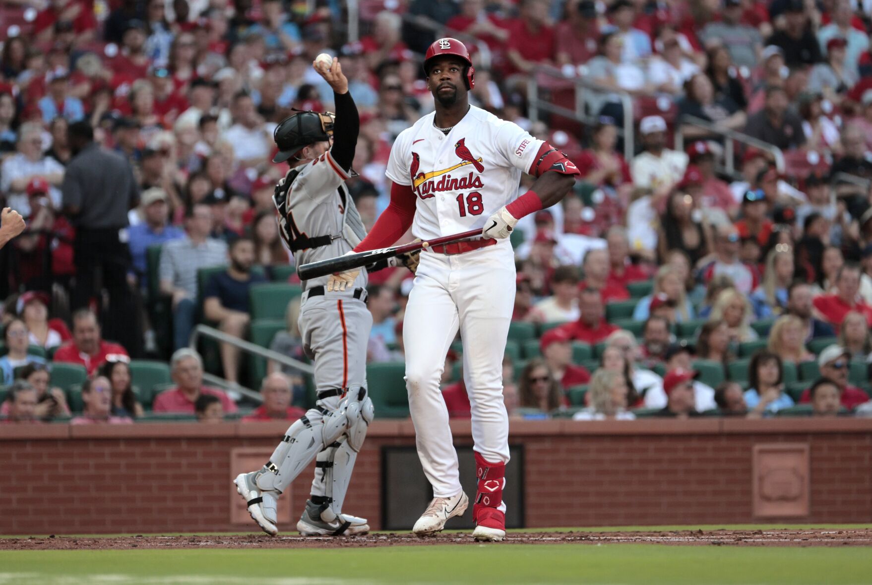 Game 2 of St. Louis Cardinals and San Francisco Giants series